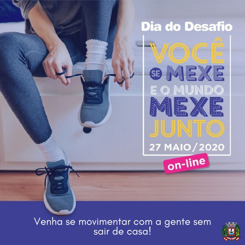 DIA DO DESAFIO SERÁ VIRTUAL